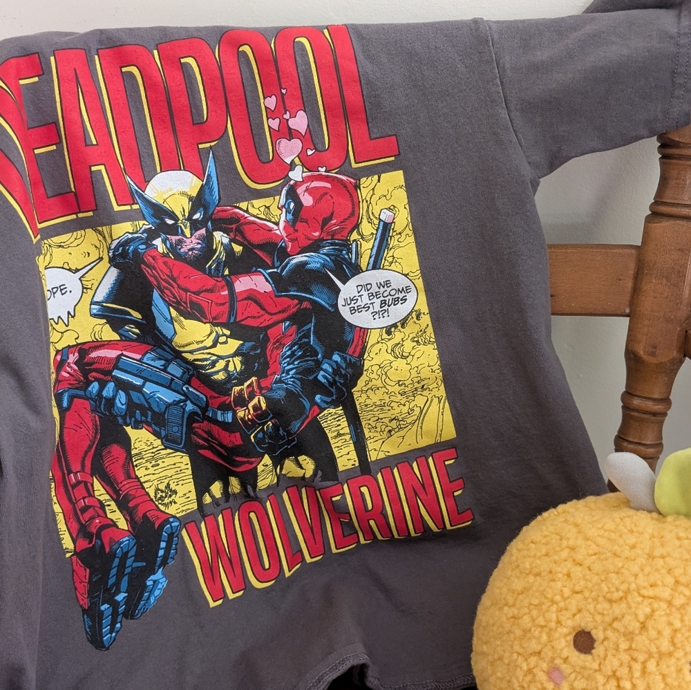 Deadpool wolverine shirt